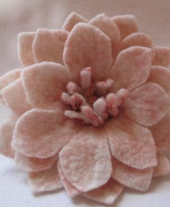 felt flower