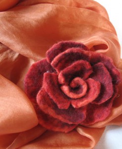 felt flower