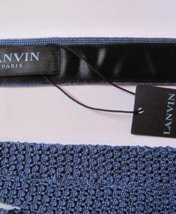 Lanvin silk tie